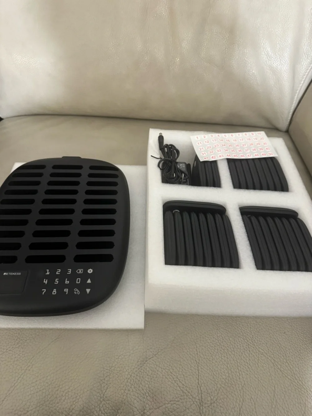 Retekess TD175 Wireless Restaurant Pager Queuing Calling System 30 Buzzers Cafes
